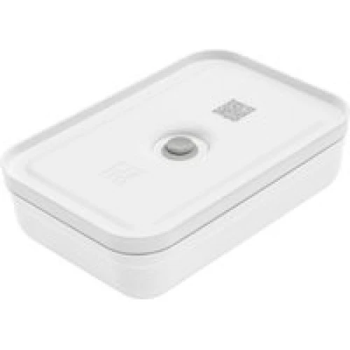 ZWILLING Fresh & Save Vakuum Madkasse L Flad, Hvid-Grå