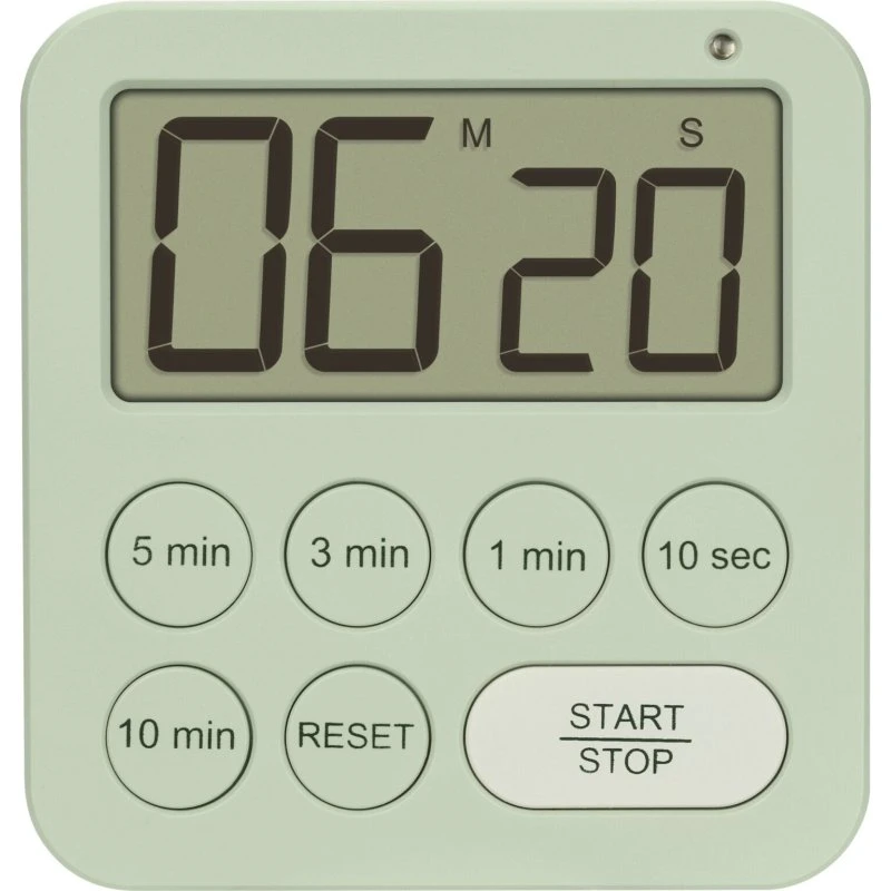 TFA Dostmann 38.2056.04 Digital Timer og Stopur - Grøn