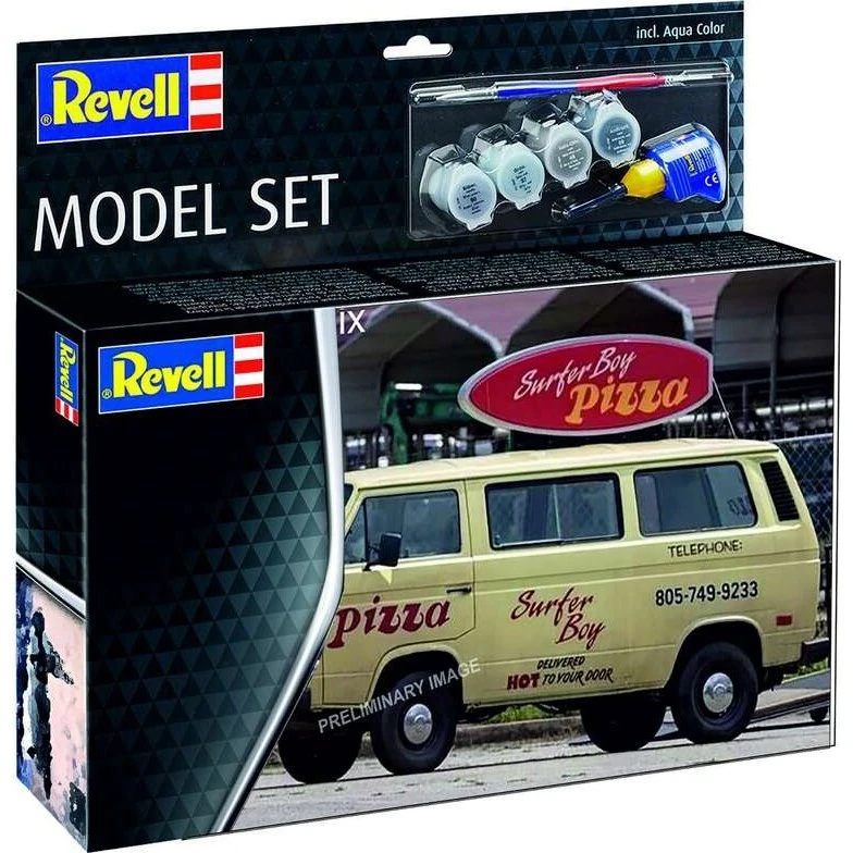 Revell Stranger Things VW Surfer Boy T3 Bus Modelbyggesæt 1:25