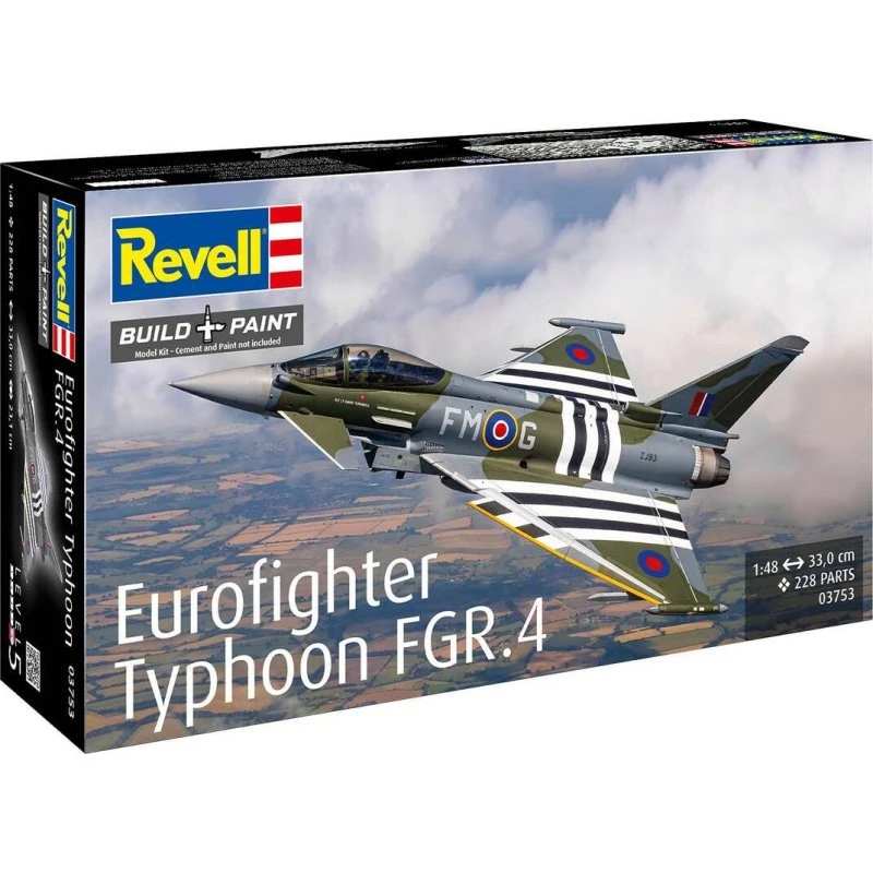 Revell Eurofighter Typhoon Fgr.4 Model Fly Byggesæt 1:48