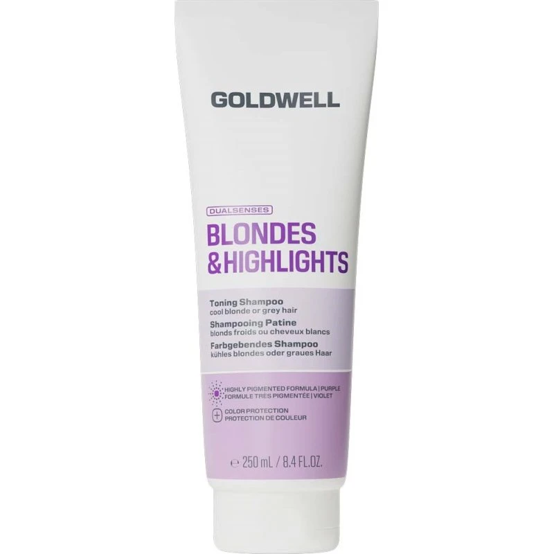Goldwell Dualsenses Blondes & Highlights Toning Shampoo Purple 250 ml