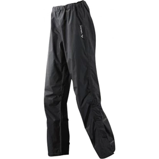 Vaude Fluid Pants regnbukser til dame - Sort - Str. 34