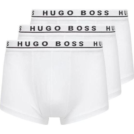 BOSS Trunk 3P - 3-pak boxershorts i bomuld