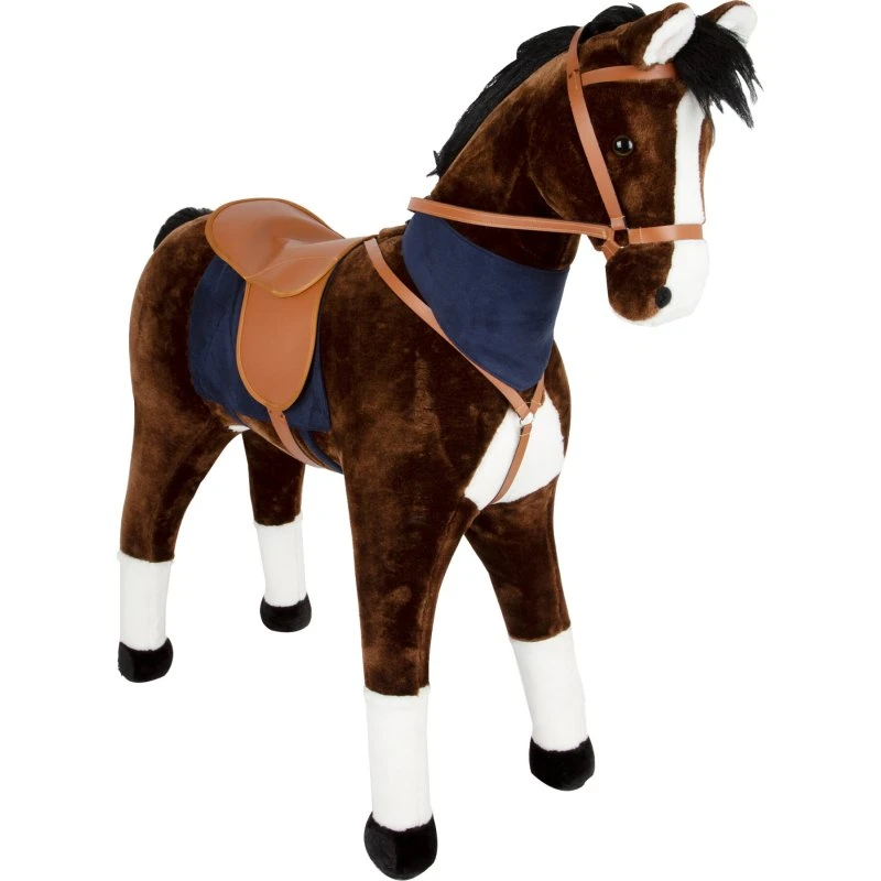 Small Foot Hest XL med lyd - Brun ridehest