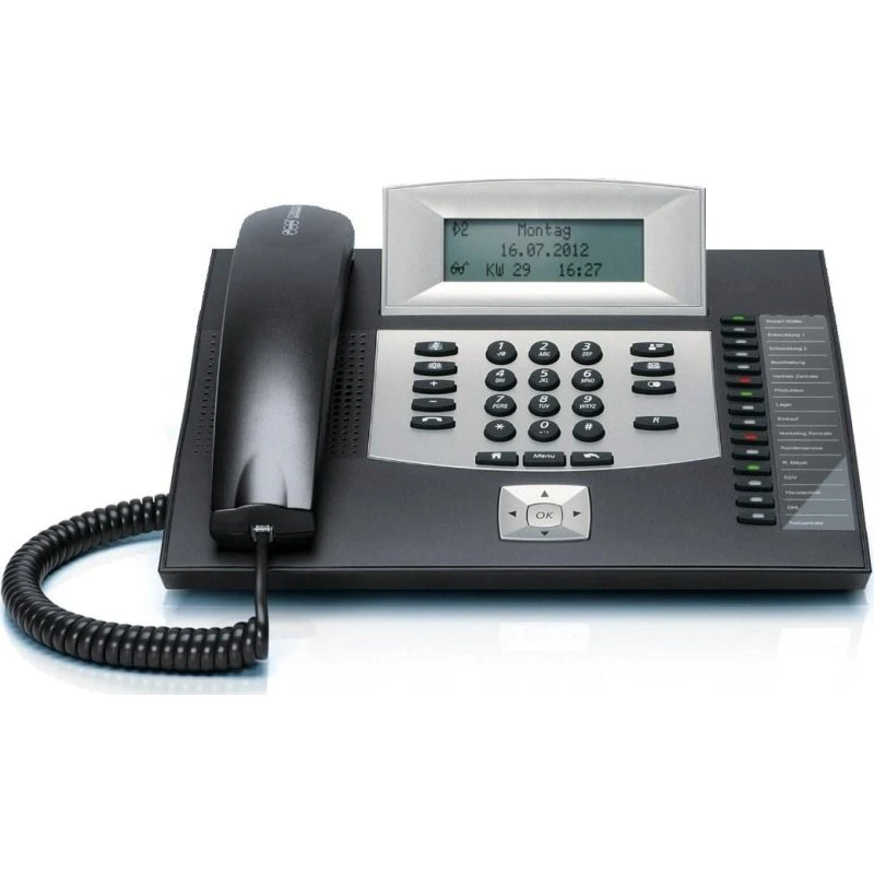 Auerswald COMfortel 1600 Analog Telefon - Sort