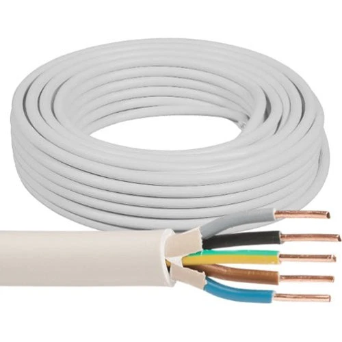 Installationskabel NYM-J 5x1,5mm² - 50 meter
