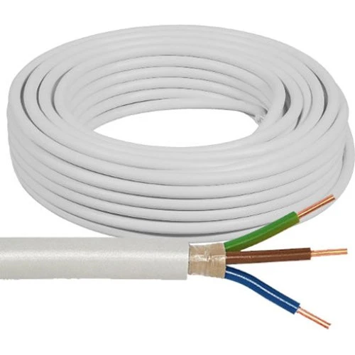 Installationskabel 3x1,5mm² - 50 meter