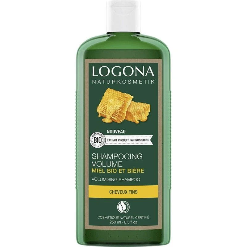Logona Økologisk Øl og Honning Volumen Shampoo 250ml