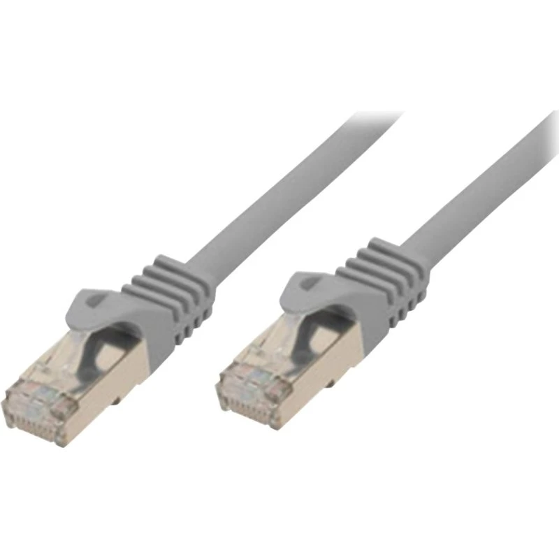 Shiverpeaks BASIC-S CAT 7 Patchkabel, 50 cm, Grå