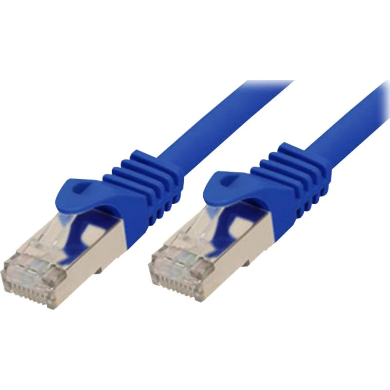 Shiverpeaks BASIC-S CAT 7 Patchkabel, 2m, Blå, SFTP/PiMF