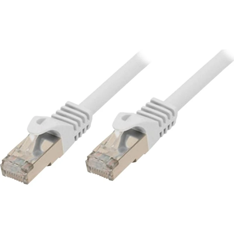 Shiverpeaks BASIC-S CAT 7 Patchkabel, 1m, Hvid, SFTP/PiMF
