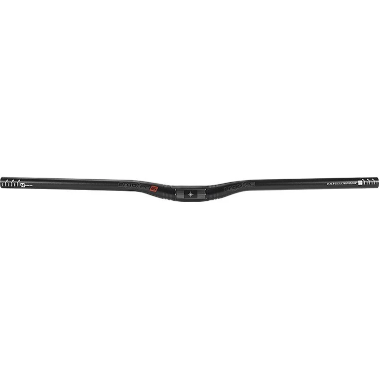 Ergotec Low Riser Bar 15 MTB styr - 780mm - Sort