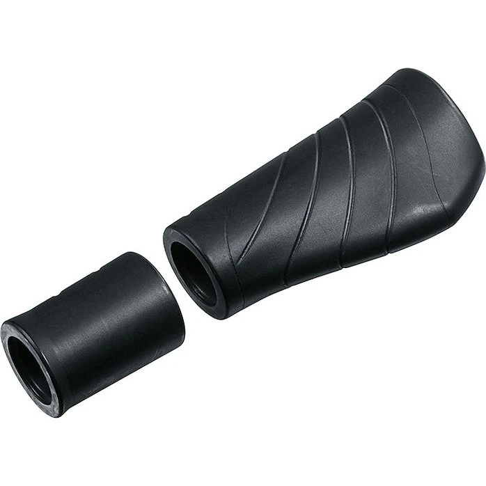 Ergotec Reno håndtagssæt 92/92 mm Ø22,2 mm - Sort