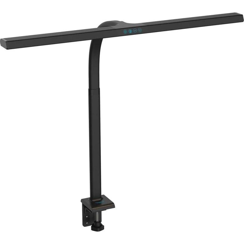 DIGITUS LED skrivebordslampe - 80 cm, sort, dæmpbar