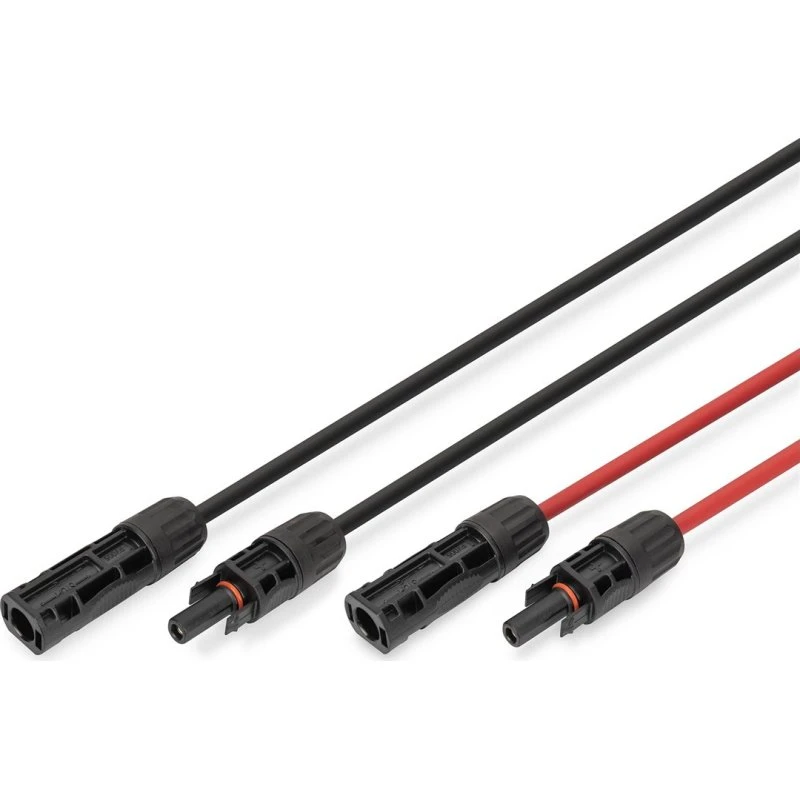 DIGITUS MC4 Solkabel Forlængelse 3m (2-pak)