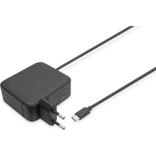 DIGITUS USB-C Notebookoplader 100W GaN - Sort