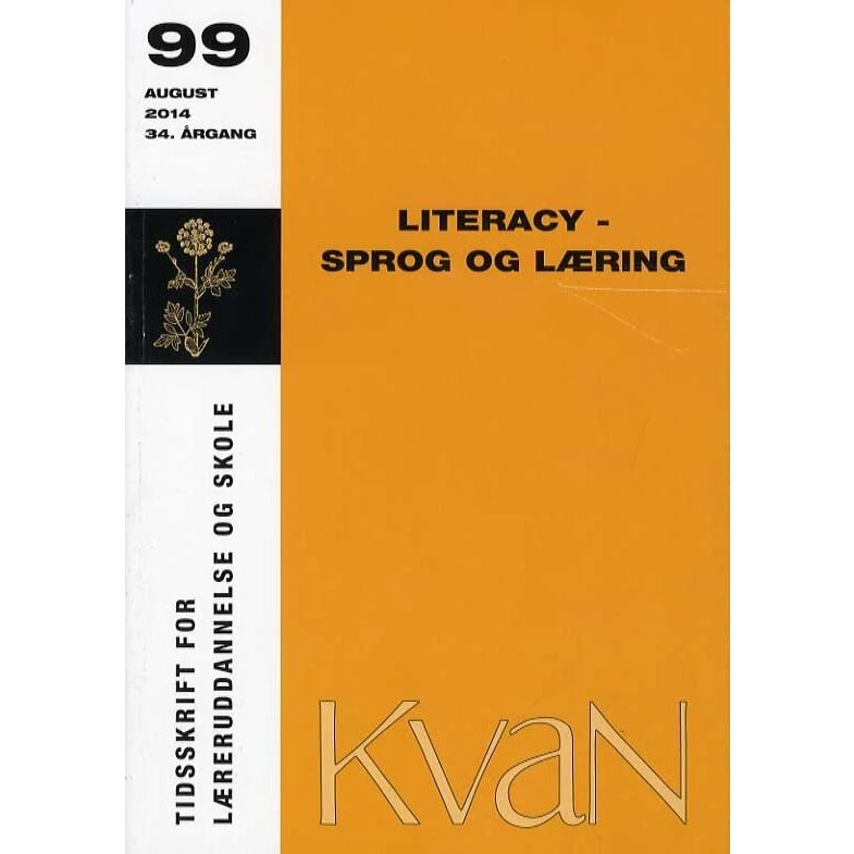 KvaN 99 - Literacy - Sprog og læring af Peter Heller Lützen