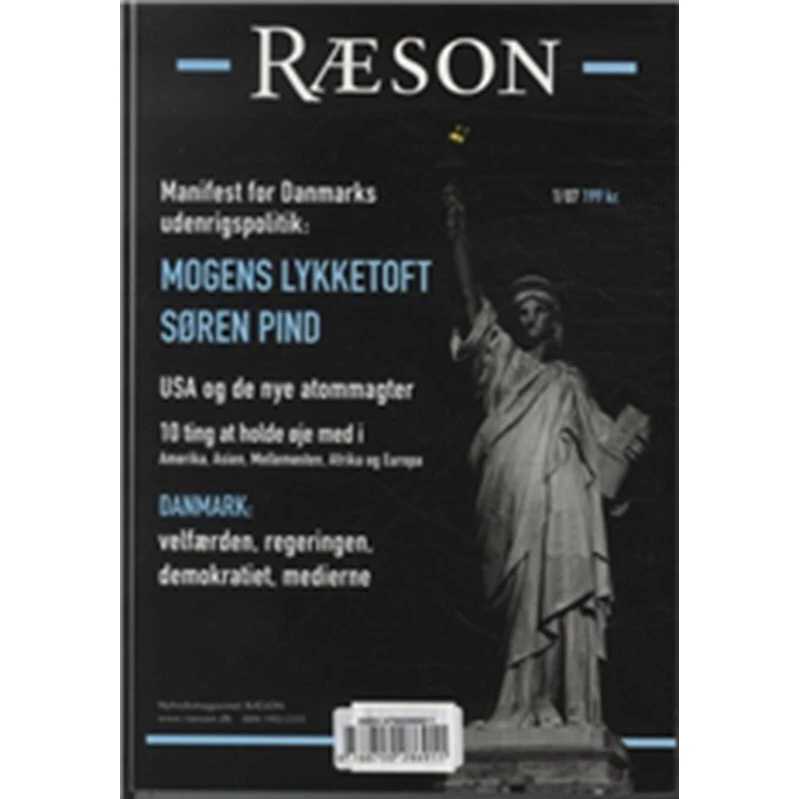 Ræson1 - Det første trykte nummer af Ræson af Eske Vinther-Jensen