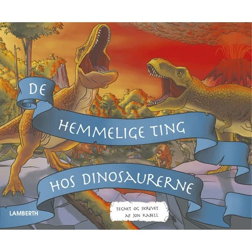 De Hemmelige Ting hos dinosaurerne - Findetegningsbog til børn