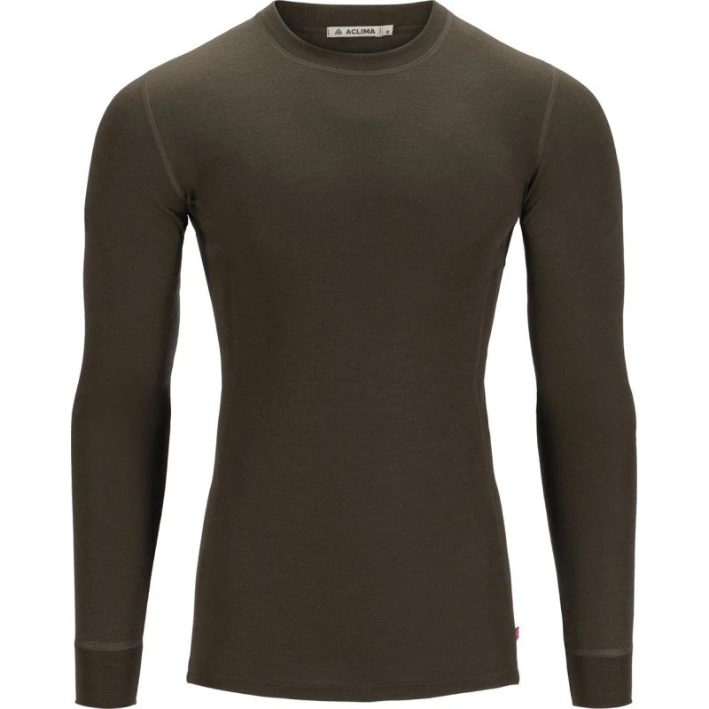 Aclima WarmWool Crew Neck M Tarmac XS
