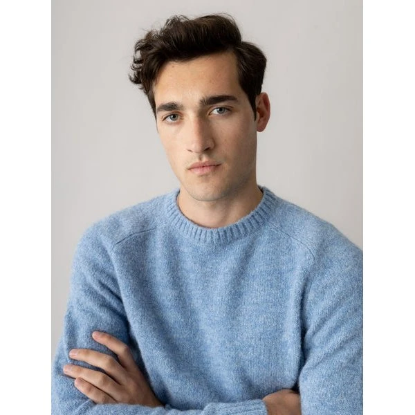 MMGCarlos Crew Neck Knit - Klassisk striktrøje til mænd