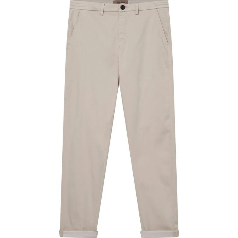 MMGHunt Soft String Pant - Beige bukser med elastisk talje