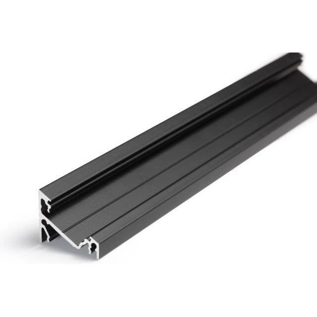 All-Light CORNER14 LED-skinne vinklet 1m, sort (til 14,4 mm)