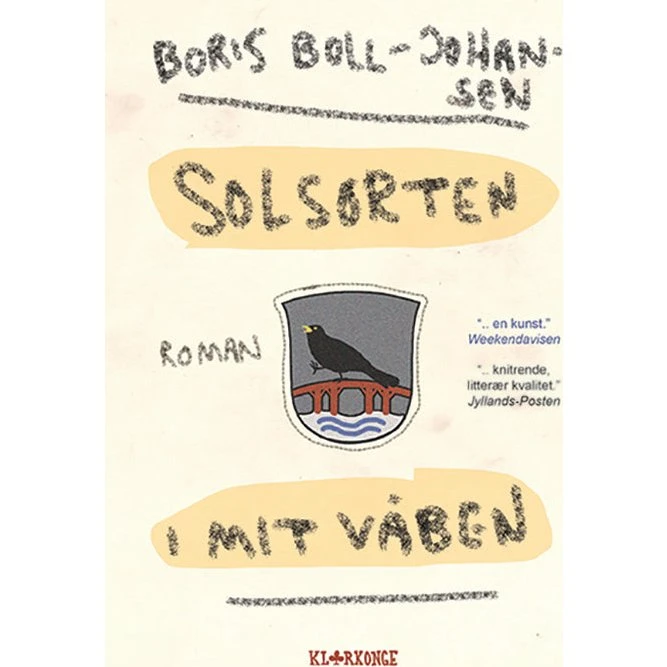 Solsorten i mit våben af Boris Boll-Johansen