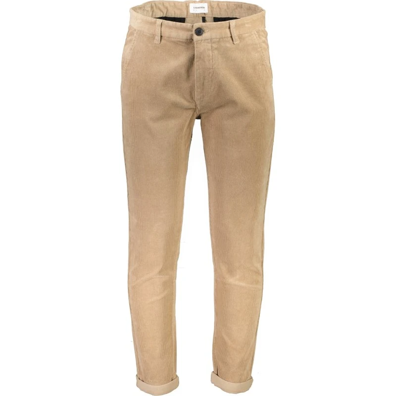 Lindbergh Cropped Corduroy Bukser, Light Sand, XS