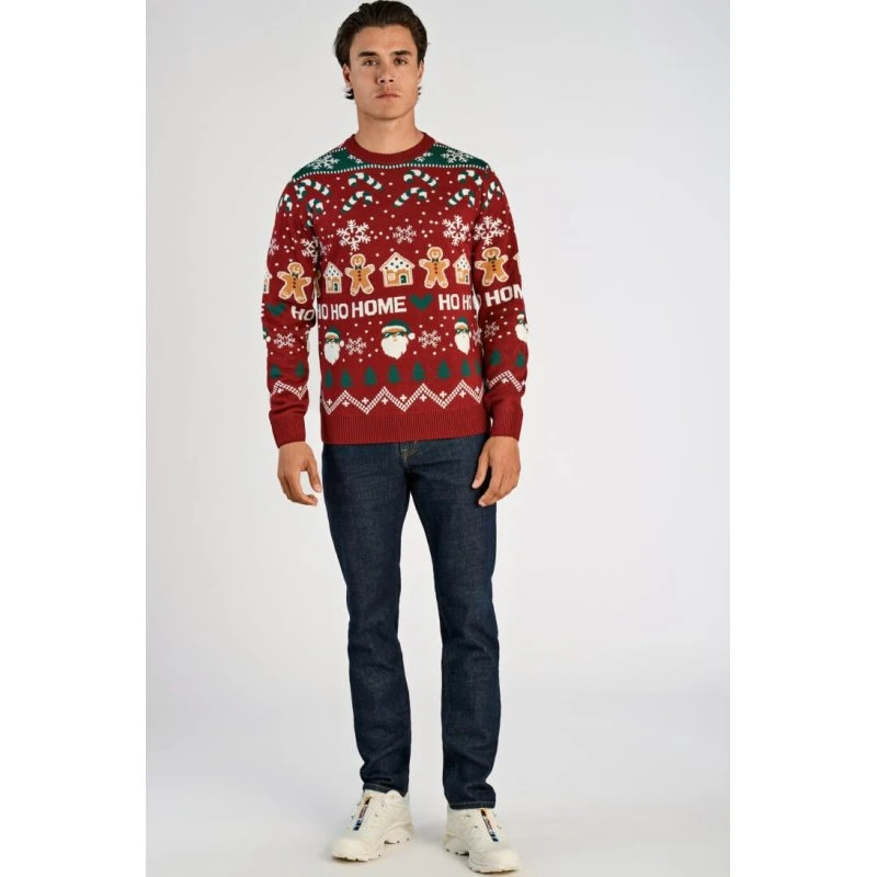 Lindbergh Santa Sweater Offwhite