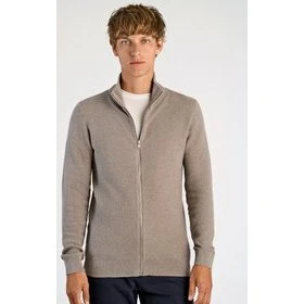 Lindbergh Recycle Zip Cardigan – DK Sand