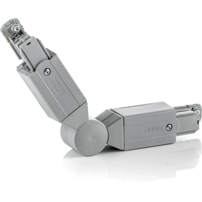 Noa 3-fase vinkelforbinder XTS24-1, justerbar grå (RAL7040)