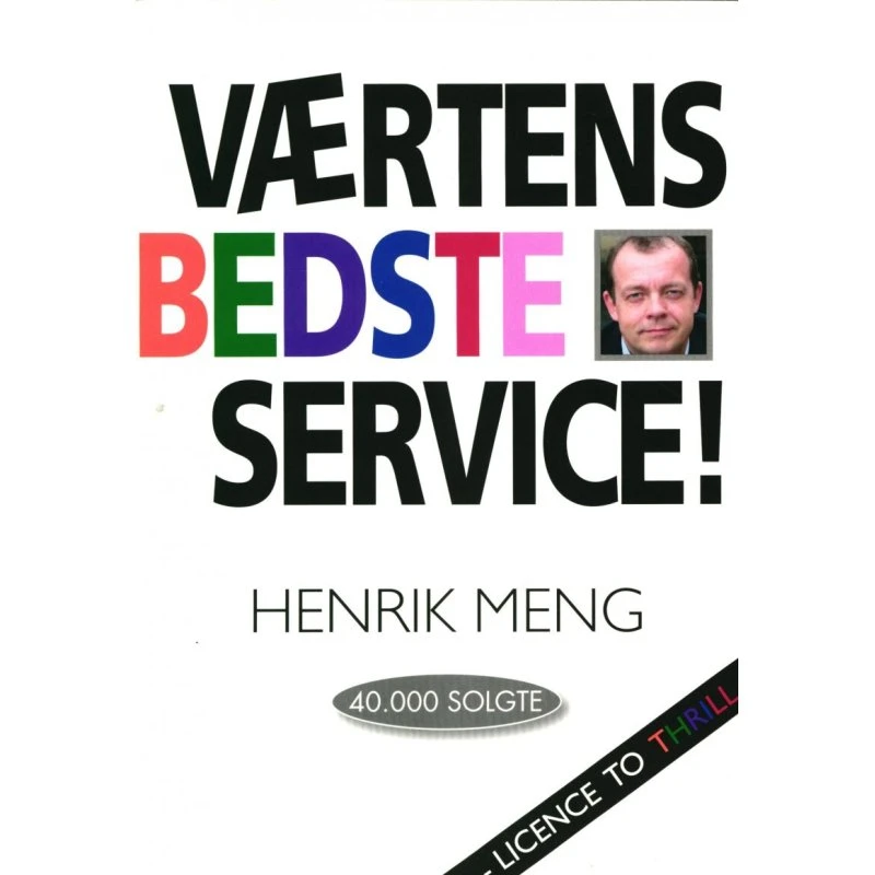 Henrik Meng: Værtens Bedste Service - Bog