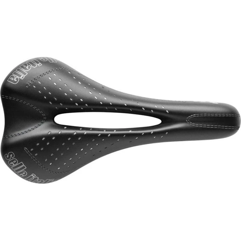 Selle Italia Sport Gel Flow Sadel 140x270 mm, Sort