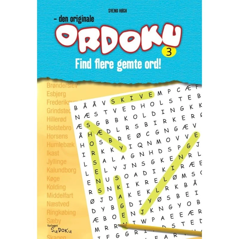 Ordoku 3 - Svend Høgh - Bog fra Forlaget Sudoku