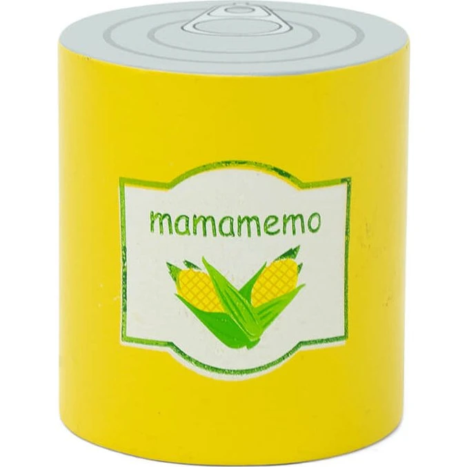 MaMaMeMo Dåsemajs i træ Ø4,5 x 5 cm