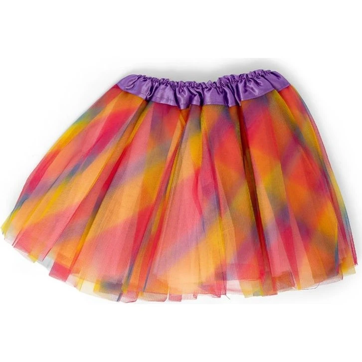 MaMaMeMo Tylskørt - Regnbue, 27 cm (2–6 år)