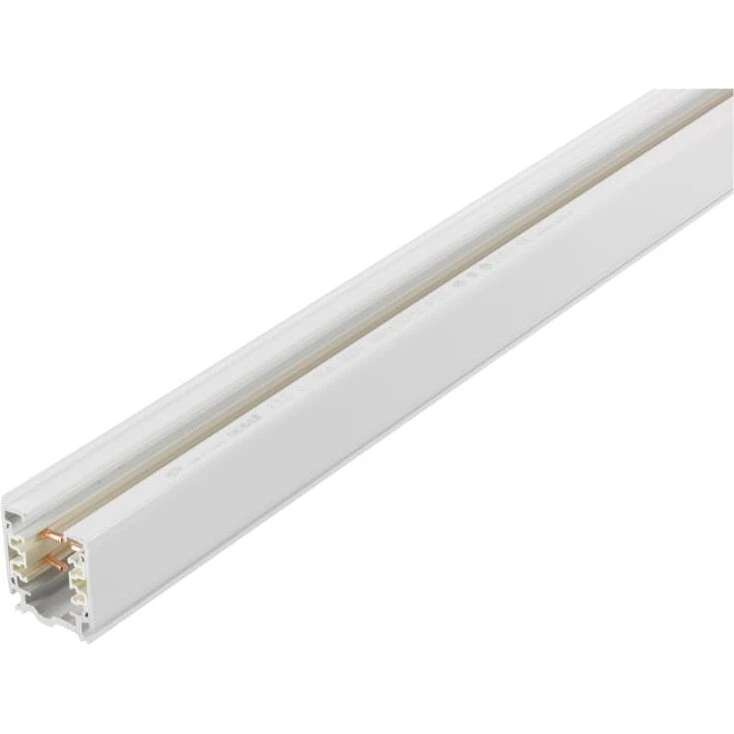 Global 3-faset strømskinne 2 m – hvid