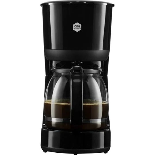 OBH Nordica Daybreak kaffemaskine 1,5 L / 12 kopper – sort, 1000W