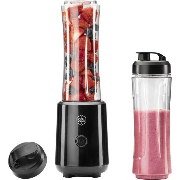 OBH Nordica Twister Go Smoothieblender, sort
