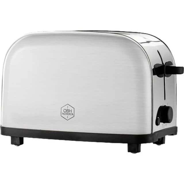 OBH Nordica Manhattan Steel Brødrister 700W (2 skiver)