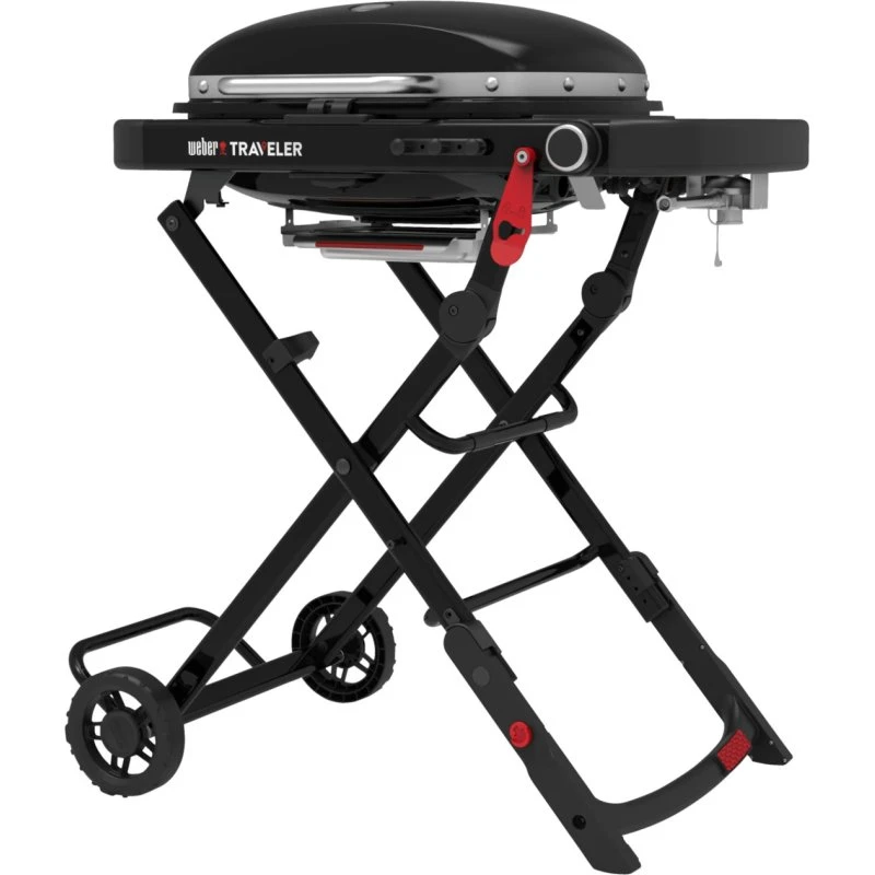 Weber Traveller Compact gasgrill, sort – transportabel