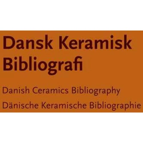 Dansk Keramisk Bibliografi - Gunnar Jakobsen