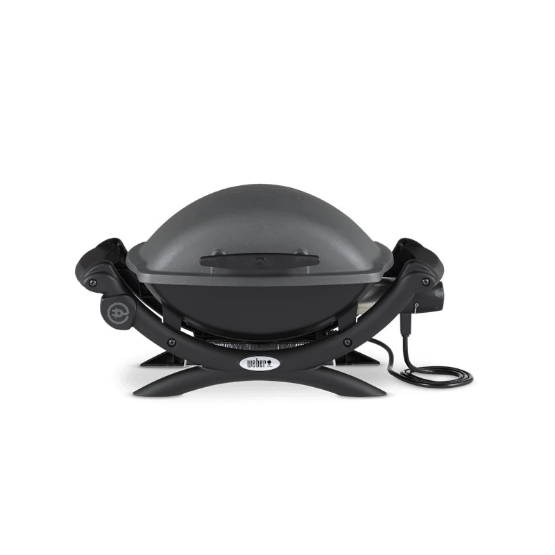 Weber Q 1400 elgrill, antracit 2.200 W, justerbar termostat