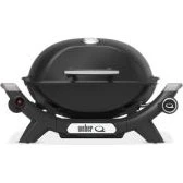 Weber Q 1100N gasgrill, sort