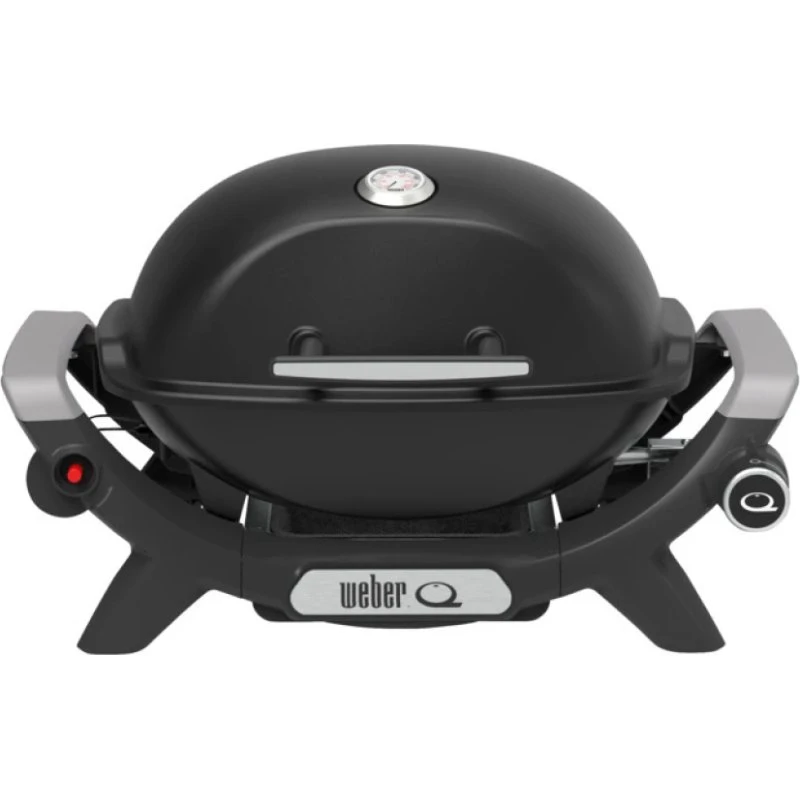 Weber Q 1100N gasgrill, sort