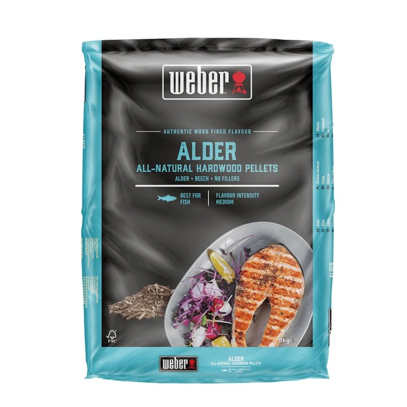 Weber træpiller Elletræ 8 kg