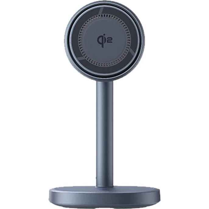 Baseus Orbit 2 Pro 2-i-1 Qi2 magnetisk oplader 20W, rumgrå