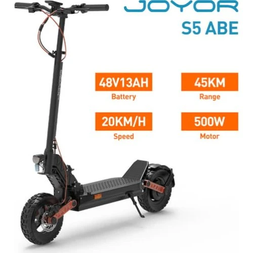 JOYOR S5 ABE El-scooter: 500W, 48V 13Ah, 45 km rækkevidde