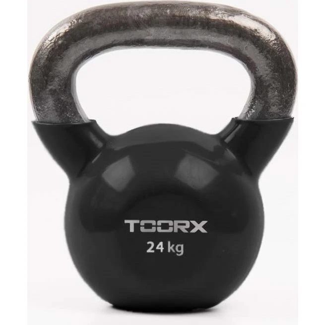 Toorx Vinyl Kettlebell 24 kg – farvekodet styrketræning
